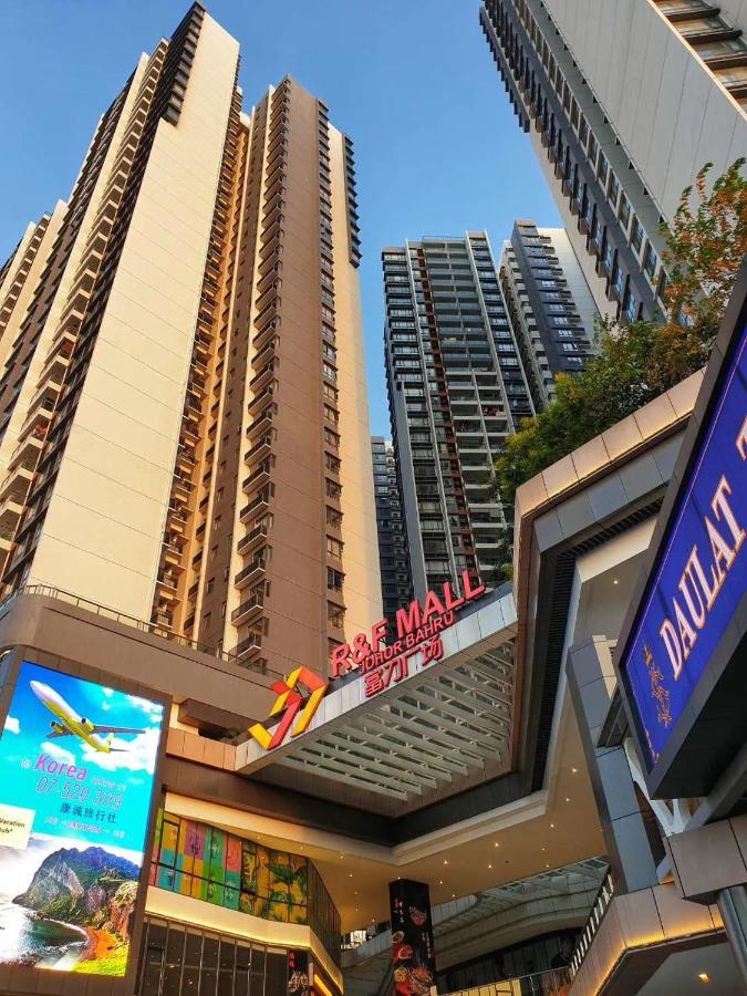 Jb City Ciq-R&F Shopping Mall Apartment Johor Bahru Bagian luar foto